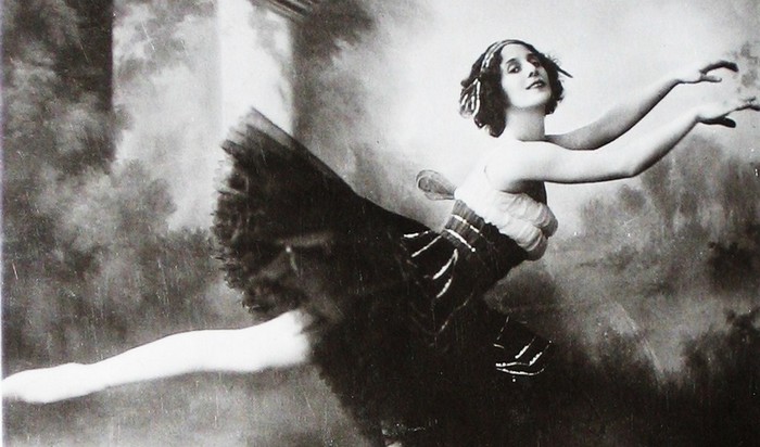 Young Anna Pavlova practicing at the Imperial Ballet School, demonstrating classical training discipline