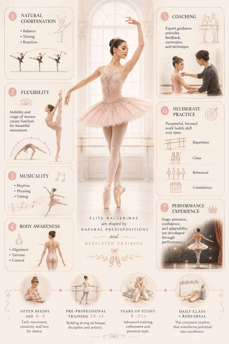 Ballet coach correcting a dancer's posture during a private lesson to refine alignment and technique