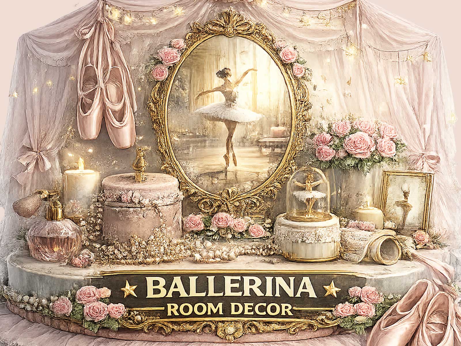 Ballerina room decor