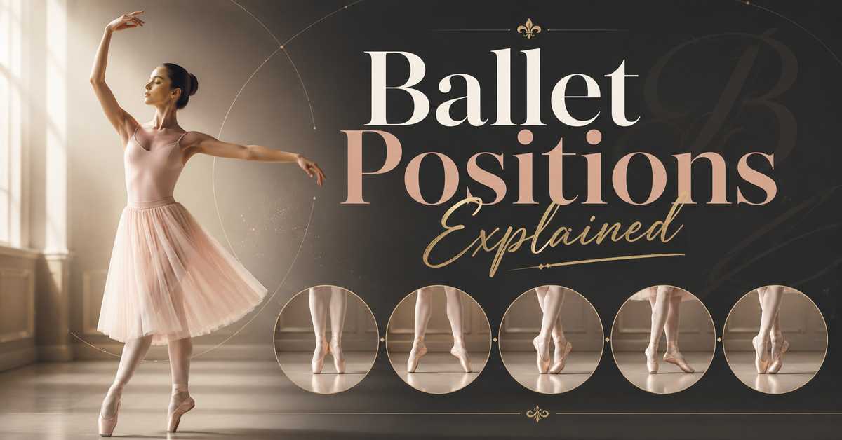 Dancer demonstrating first position with heels together and toes turned outward, showing turnout and straight alignment