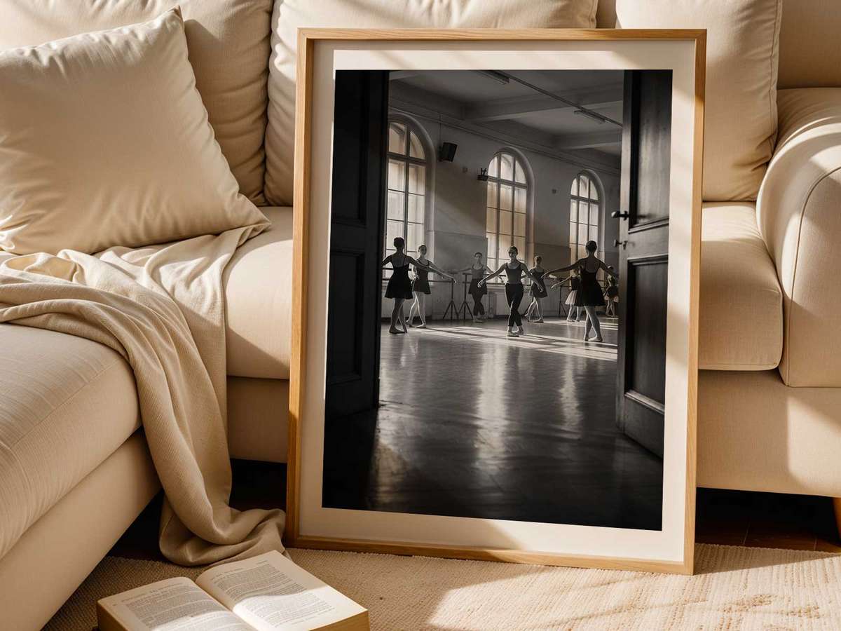 Dancer's arm creating an elegant curve captured with slight motion blur, suggesting ephemeral memory