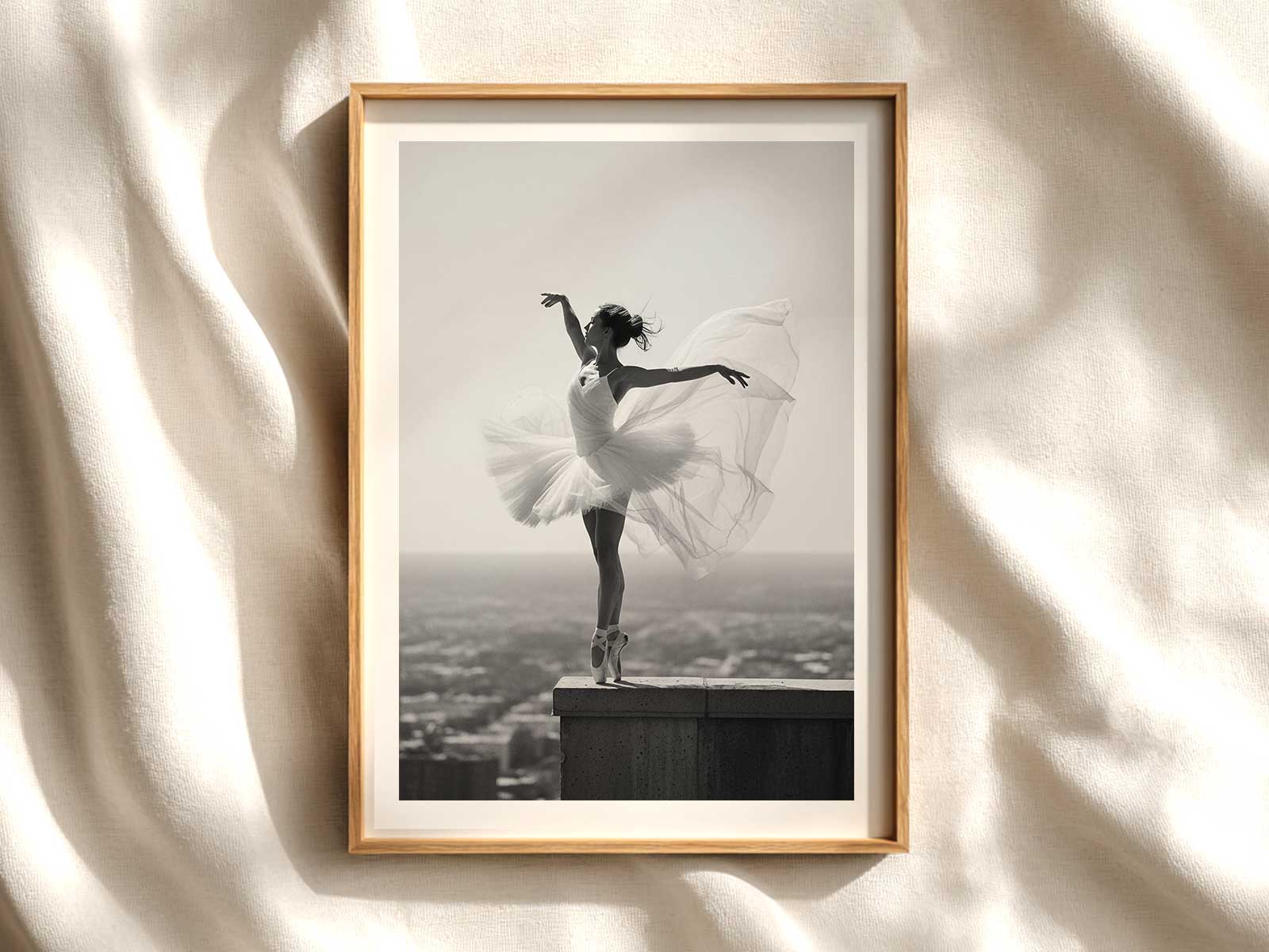 Close portrait of a dancer backlit softly so facial plane and neck form a quiet vertical against ambient shadow