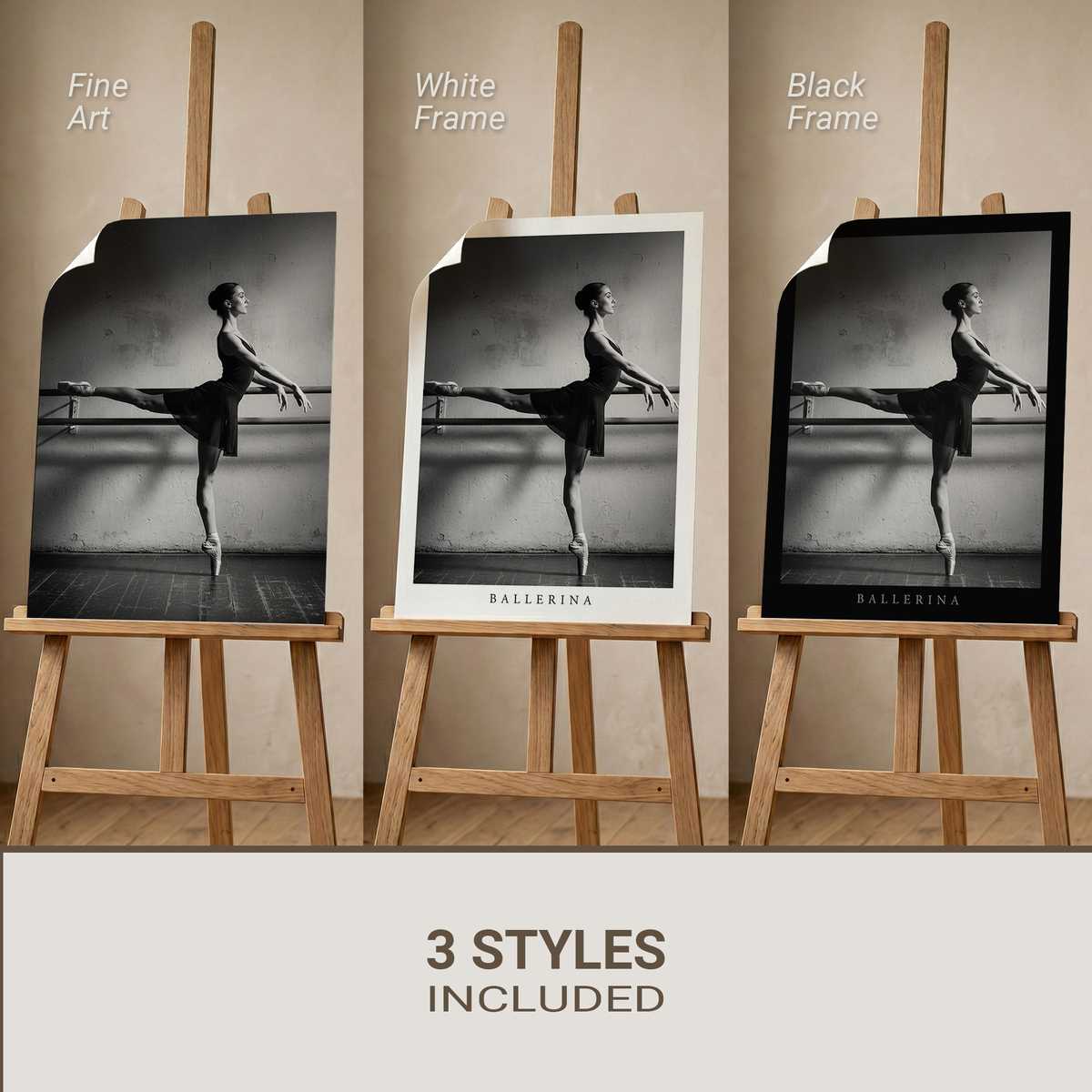 Ballet dancer mid-pivot in a studio, muscles engaged and toes pointed, captured in natural light