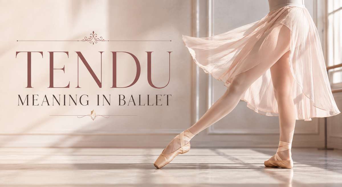 Close-up of a dancer's foot fully stretched in tendu position sliding along the floor